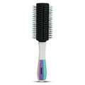 AGARO Classic Round Hair Brush with Strong & flexible boar bristles having Anti static ball tips