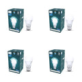 PHILIPS 12W Dimmable LED Bulb | Cool White 6500K | B22 Base | Adjustable Brightness LED Light | Energy Efficient & Versatile Lighting | Pack of 4