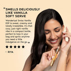 Nykaa Wanderlust Swiss Vanilla Eau De Parfum, Warm Vanilla and Cedarwood Fragrance, Long Lasting Scent, Travel Friendly, Vegan and Cruelty Free, 16ml