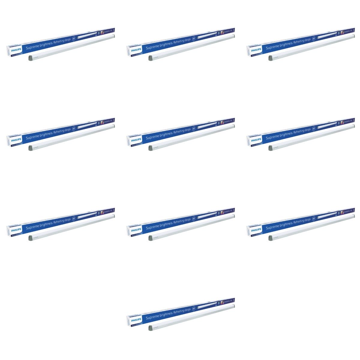 Philips SlimLine Advance Plus+ 80W Linear LED Batten | 8000 Lumens | 4 Feet (1195mm) Tube Light | Premium Aluminium Housing | 4kV Surge Protection | | Cool...