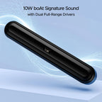 boAt Aavante Bar 490 10W Signature Sound, Dual Full-Range Drivers,7 HRS Battery, Built-in Mic,2.0 CH, Free Music Streaming on JioSaavn, Bluetooth Sound Bar,...