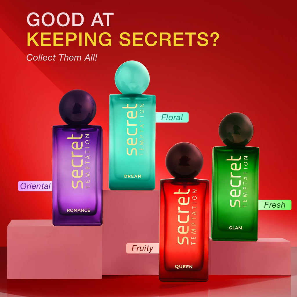 Secret Temptation Queen Perfume for Women, 100ml | Long-Lasting Luxury Fragrance | Bold & Regal Scent |Gift for Women | Elegant & Empowering Perfume...