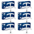 Philips Stellar Bright 12W B22 Curvy LED T-Bulb,1260lm,Cool Daylight, Pack of 6