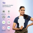 BLISSNATURAL Sanitary Pads Trial Pack of 20 | 14 Ultra Soft + 6 Ultra Thin
