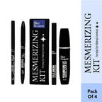 Blue Heaven Mesmerising Eye Kit Combo Pack of 4 | Kajal, Mascara, Eyeliner & Brow Definer |Long lasting, Smudge proof & Waterproof, Matte Finish for...