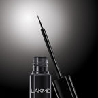 LAKMÉ Eyeconic Liquid Eye Liner, Black, Long Lasting Matte Waterproof Liner - Smudge Proof, Transfer Proof Eye Makeup for 24 hrs, 4.5 ml (Pack of 2)