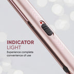 Vega K Shine Hair Straightener for Women with Keratin Infused Plates to Minimise Hair Damage
