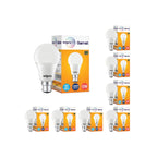 wipro Garnet Base B22 12-Watt LED Bulb (Pack of 8, Cool Day Light)