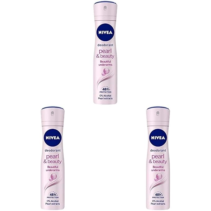 NIVEA Deodorant, Pearl & Beauty, Women, 150ml