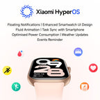 Redmi Move Smartwatch | 1.85" AMOLED (390×450, 600 nits) | Bluetooth Calling | 140+ Sports | 24×7 HR & SPO₂ | AOD | Up to 14-Day Battery | HyperOS...