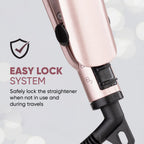 Vega K Shine Hair Straightener for Women with Keratin Infused Plates to Minimise Hair Damage
