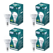 PHILIPS 14W Emergency LED Bulb | Stellar Bright B22 Inverter LED Bulb for Power Cuts | Crystal White, Pack of 4