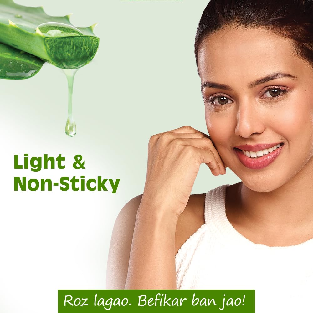 Boroplus Aloe Vera Gel | Organic | with Niacinamide & Vitamin E,250ml