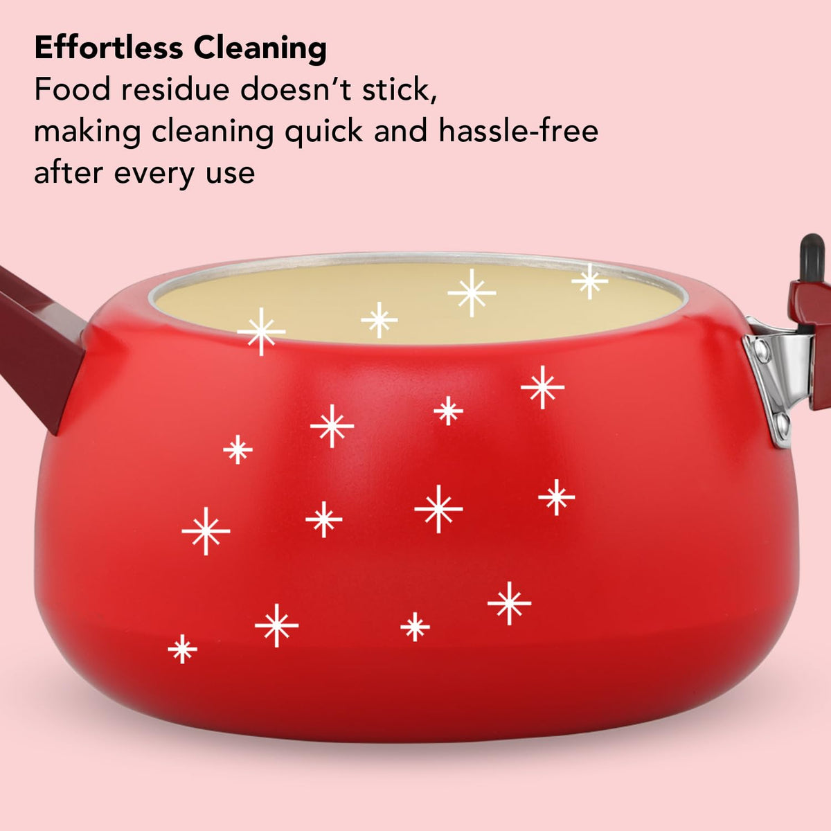 Hawkins 5 Litre Ceramic Coated Cerenity Pressure Cooker | Induction & Gas | for Cooking Rice, Dal & Curries | 5 Year Guarantee, ISI Certified |..