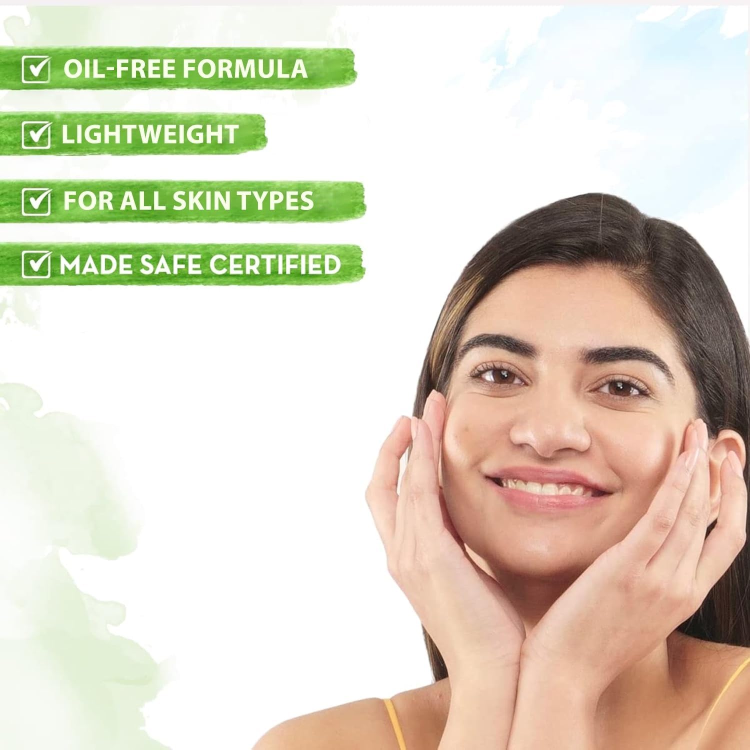 Mamaearth Rice Oil-Free Face Moisturizer for Oily Skin,80ml