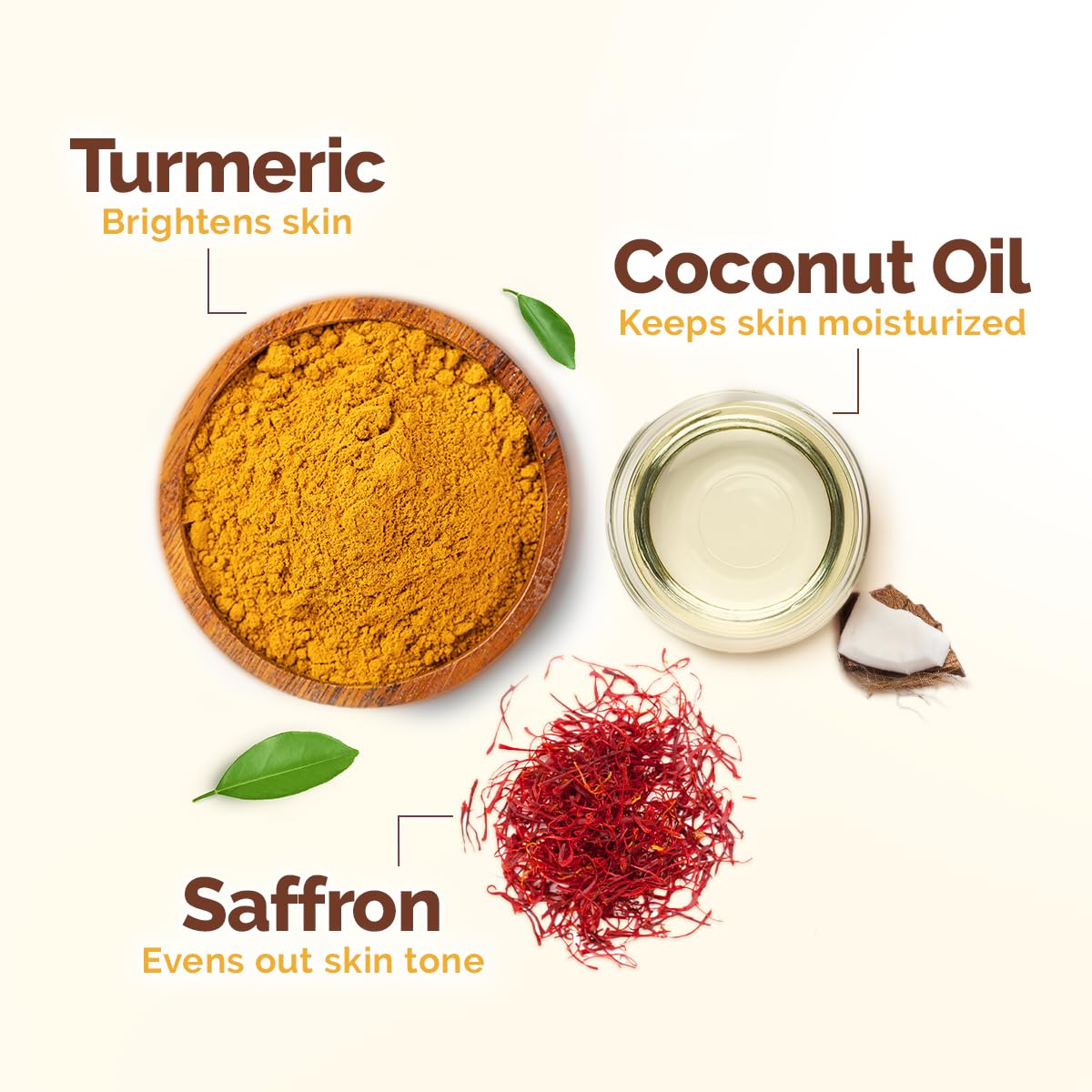 Mamaearth Ubtan Natural Glow Face Wash with Turmeric & Saffron for Tan Removal – 200 ml