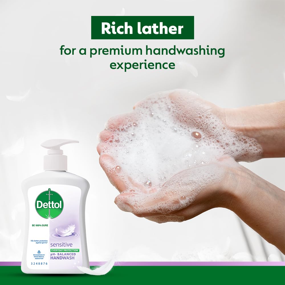 Dettol Sensitive Liquid Hand Wash - 200 ml