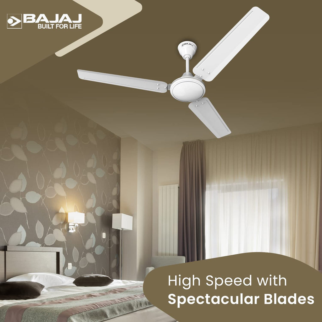 Bajaj Frore 1200 MM (48") Stars Rated Ceiling Fans for Home |
