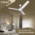 Bajaj Frore 1200 MM (48") Stars Rated Ceiling Fans for Home |