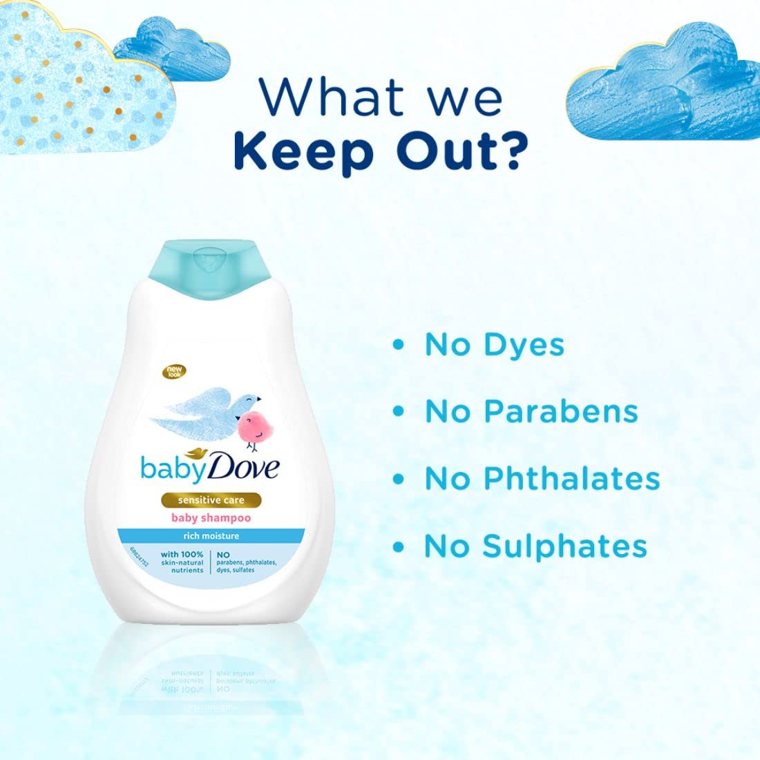 Baby Dove Shampoo 400 ml