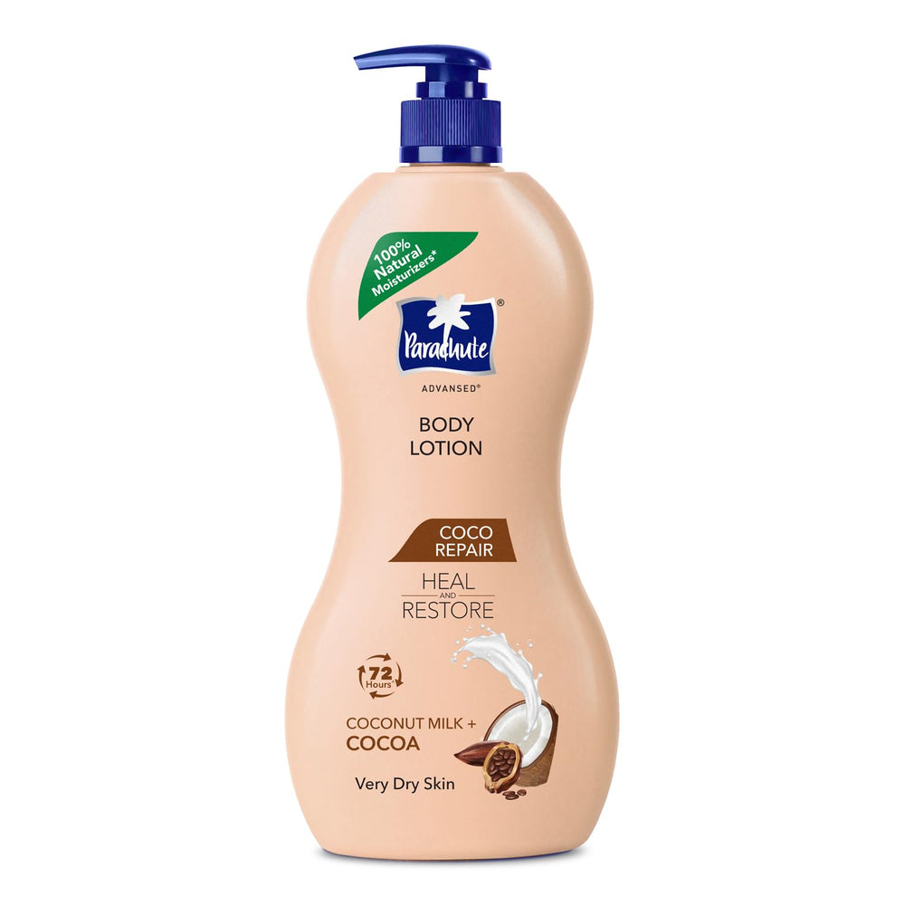 Parachute Advansed Cocoa Repair Body Lotion, Intense Moisture, 600ml