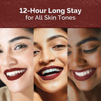 Mamaearth Moisture Matte Longstay Lipstick with Avocado Oil & Vitamin E for 12 Hour Long Stay - 2g