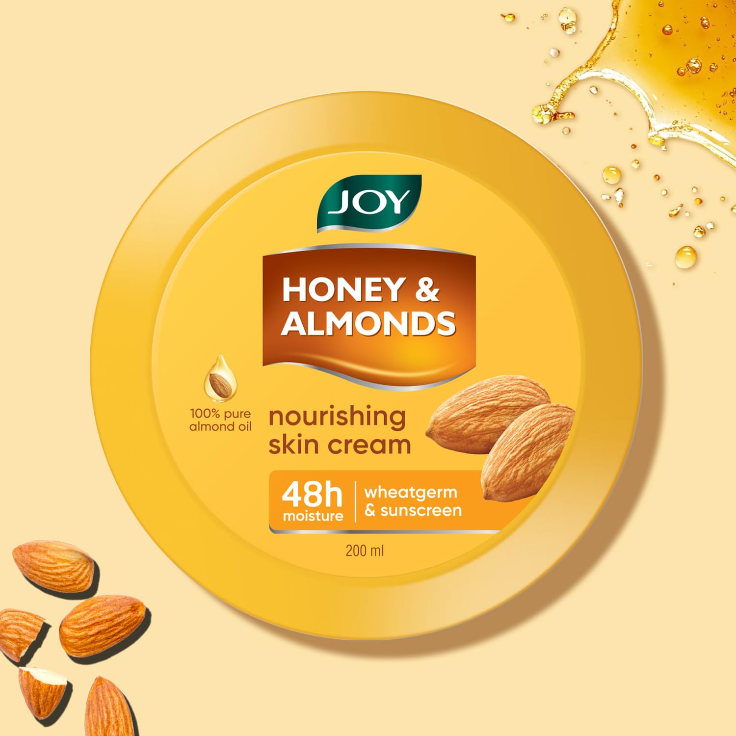 Joy Honey & Almonds Deep Nourishing Moisturizer,200ml