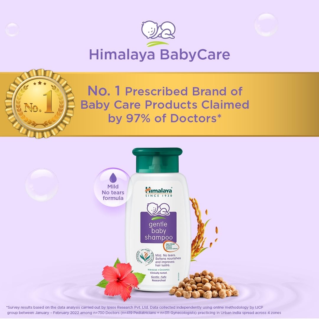 Himalaya Gentle Baby Shampoo 600ml(Pack of 2)