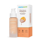 Mamaearth Glow Serum Medium Foundation,