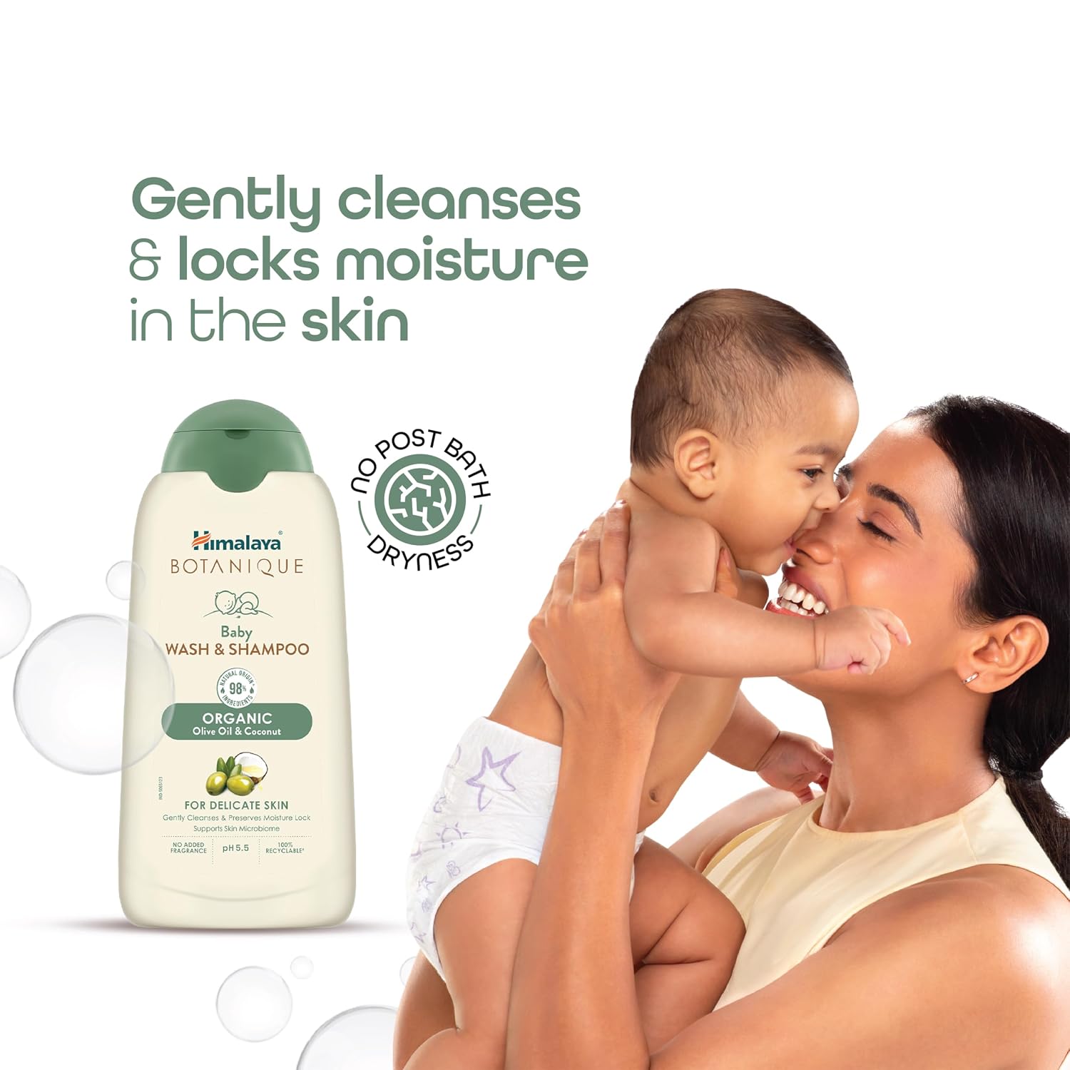 Himalaya Botanique Baby Wash & Shampoo 200 ml