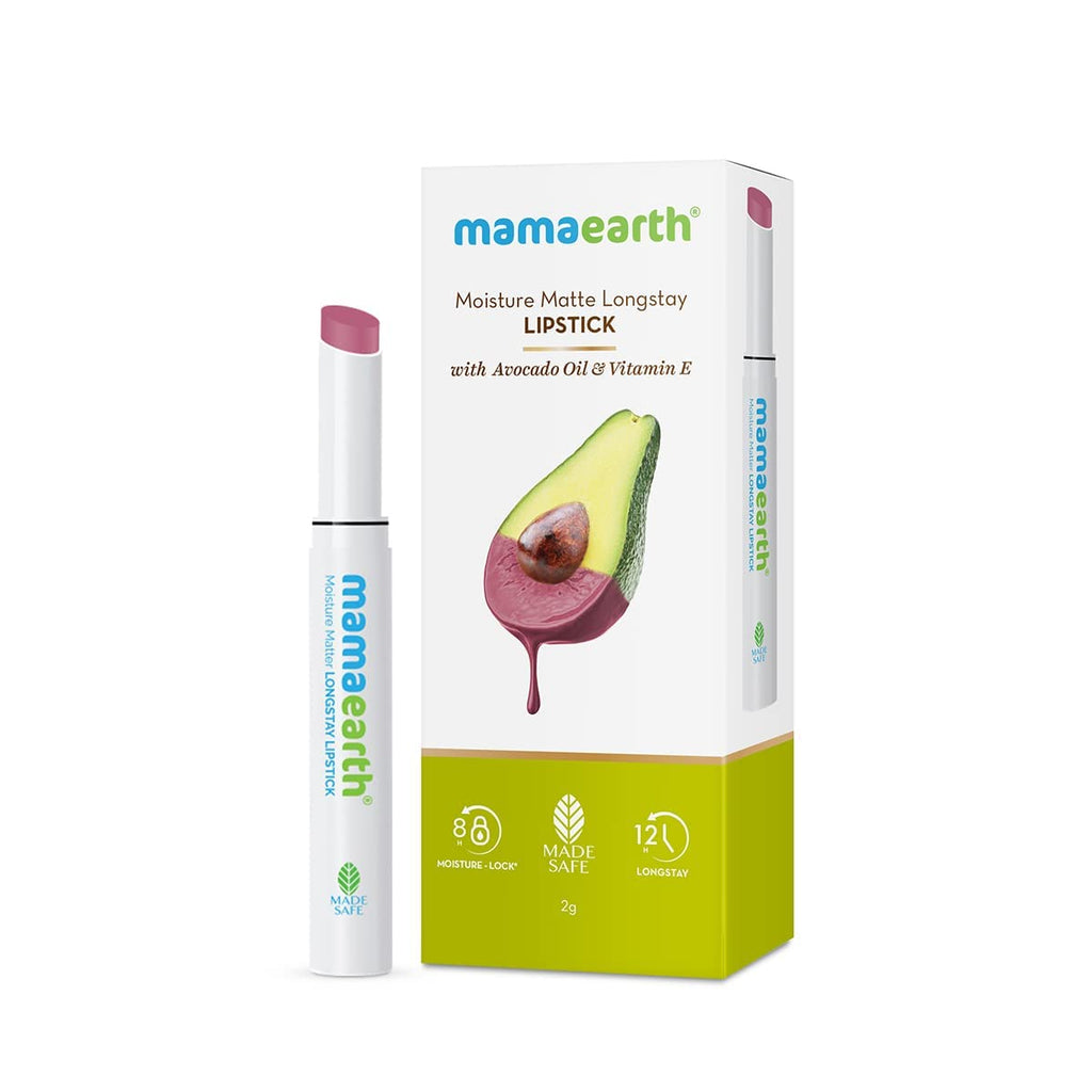 Mamaearth Moisture Matte Longstay Lipstick,2g