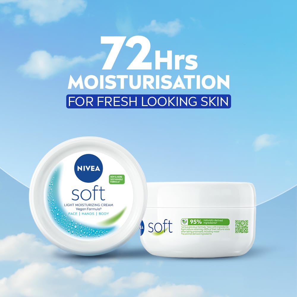 NIVEA Soft Moisturizing Cream,300ml