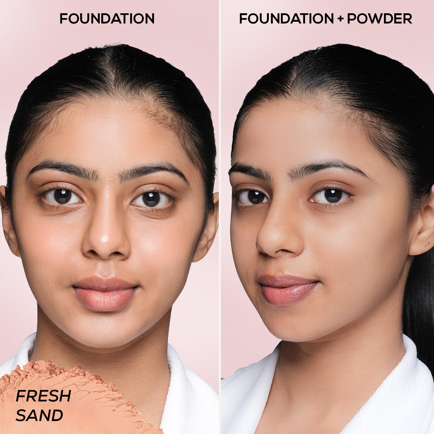 RENEE Bollywood Filter Pore Blurring Loose Powder For Face - Fresh Sand,10g