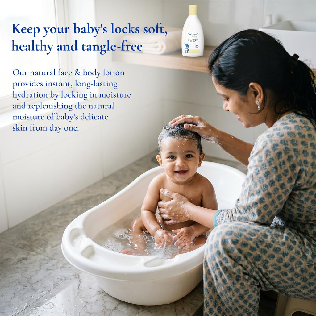 Softsens Baby Tear-Free Shampoo 200ml (Pack of 2 x 200ml)