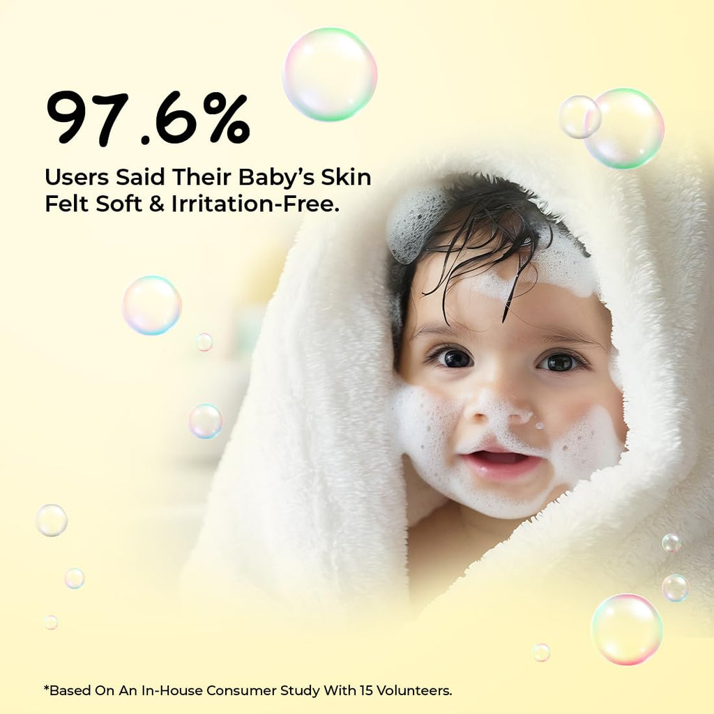 Sunny Herbals Baby Soap | Made with Milk, Besan, Glycerine & Olive Oil,75 gm (Pack of 6)