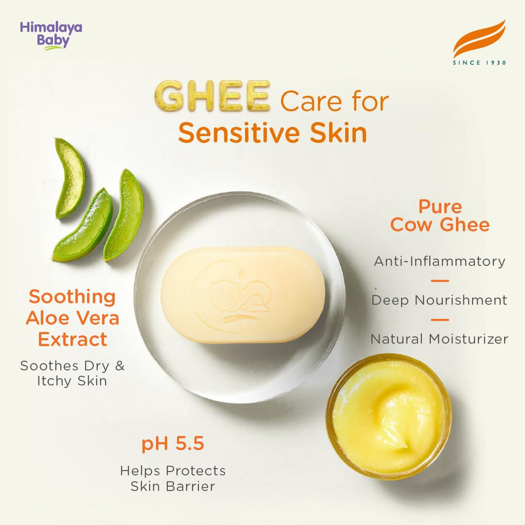 Himalaya Baby Bar with Pure Cow Ghee 125G