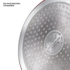 Prestige OMG DLX Concave Induction Base Non-Stick Aluminium Tawa, 250mm, Black