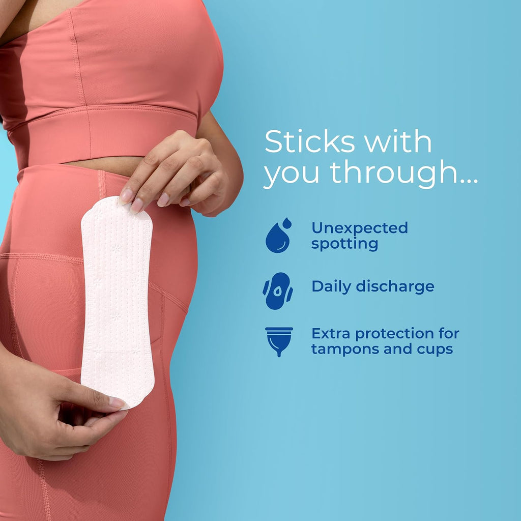Nua Everyday Comfort Panty Liner for Women Daily Use | Pack of 40 liners 190mm