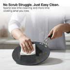 Prestige Durastone Hard Anodised Non-Stick Omni tawa(26.5 cm)|6 Layers Extra Durable Stone Coating|