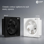 Orient Electric Ventilator DX 200mm Exhaust Fan for Kitchen & Bathroom | High Speed Ventilation Fan | Copper Motor, Aerodynamic Blades, Louver Shutters | 2 years Warranty by Orient | White