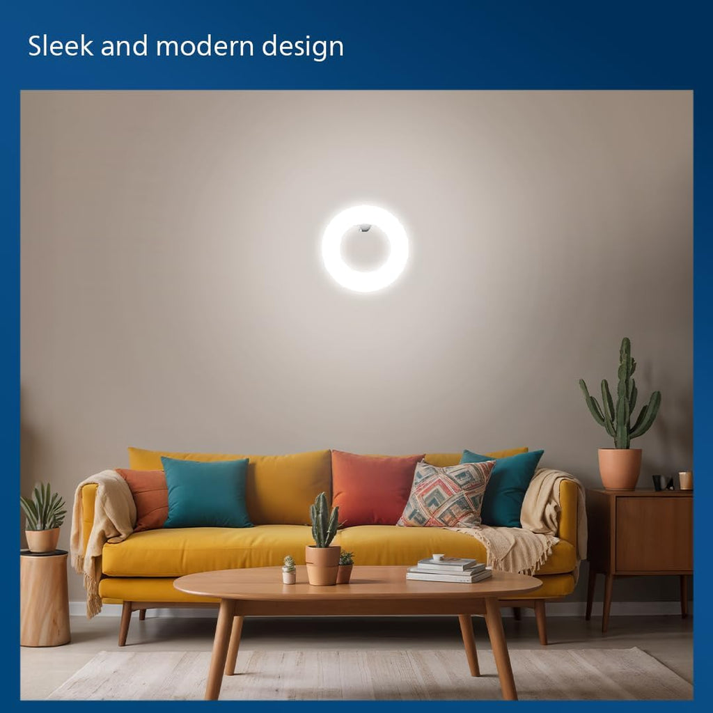 PHILIPS 18W B22 LED O - Bulb | OrbitGlow O Shape Bulb For Home, Office & Commercial Spaces | Colour : Cool Day Light, Pack of 2
