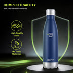 Stainless Steel Water Bottle Electro Denim Blue 500ml