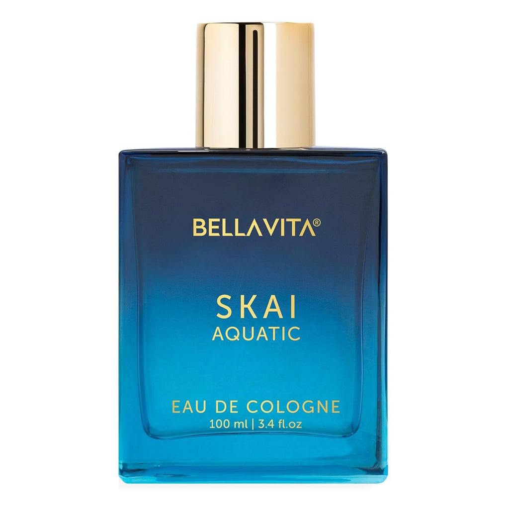 Bella Vita Luxury Skai Aquatic Unisex | Long Lasting | 100ml | Perfume for Man and Woman | Bergamot, Lavender & Patchouli | Woody & Citrus Premium...