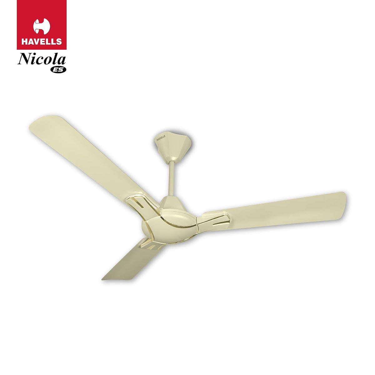 Havells 1200Mm Nicola Energy Saving Ceiling Fan (Pearl Ivory, Pack Of 1) 2 Star