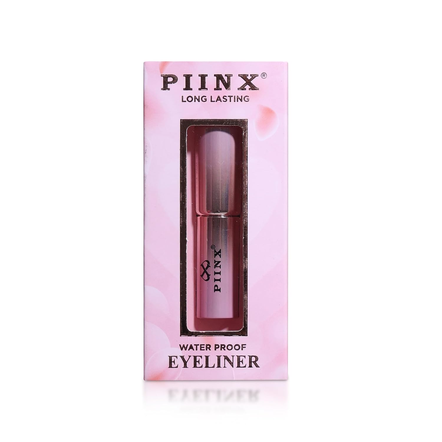 PIINX Liquid Eyeliner 3.5 ml – Waterproof, Smudge-Proof, Long-Lasting, Quick-Dry Precision Tip (Deep Plum)