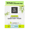 Pee Safe 100% Organic Cotton Biodegradable Sanitary Pads, Overnight | Anti-Bacterial | Superb Absorbency | Long Lasting Protection | Skin Friendly |...