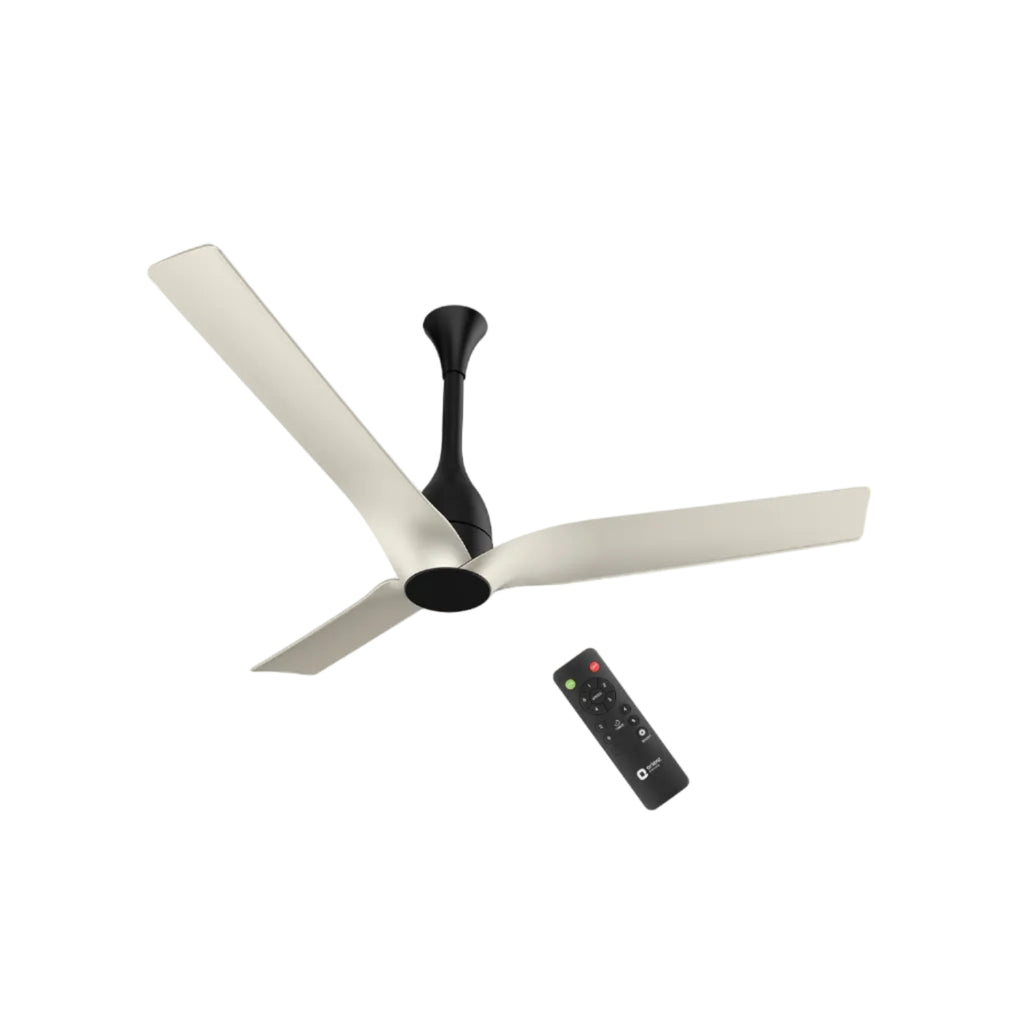 Orient Electric Aerosilent | India’s Most Silent Fan | Less than 50dB| 1200mm BLDC Ceiling Fan with Remote | BEE 5-Star Energy-Efficient Fan | Red Dot..