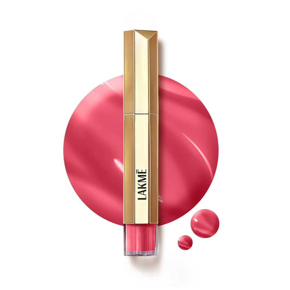 LAKMÉ 9to5 Overtime Shine Tinted Lip Oil - Pink Bloom 5.3ml