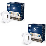 PHILIPS 18W B22 LED O - Bulb | OrbitGlow O Shape Bulb For Home, Office & Commercial Spaces | Colour : Cool Day Light, Pack of 2