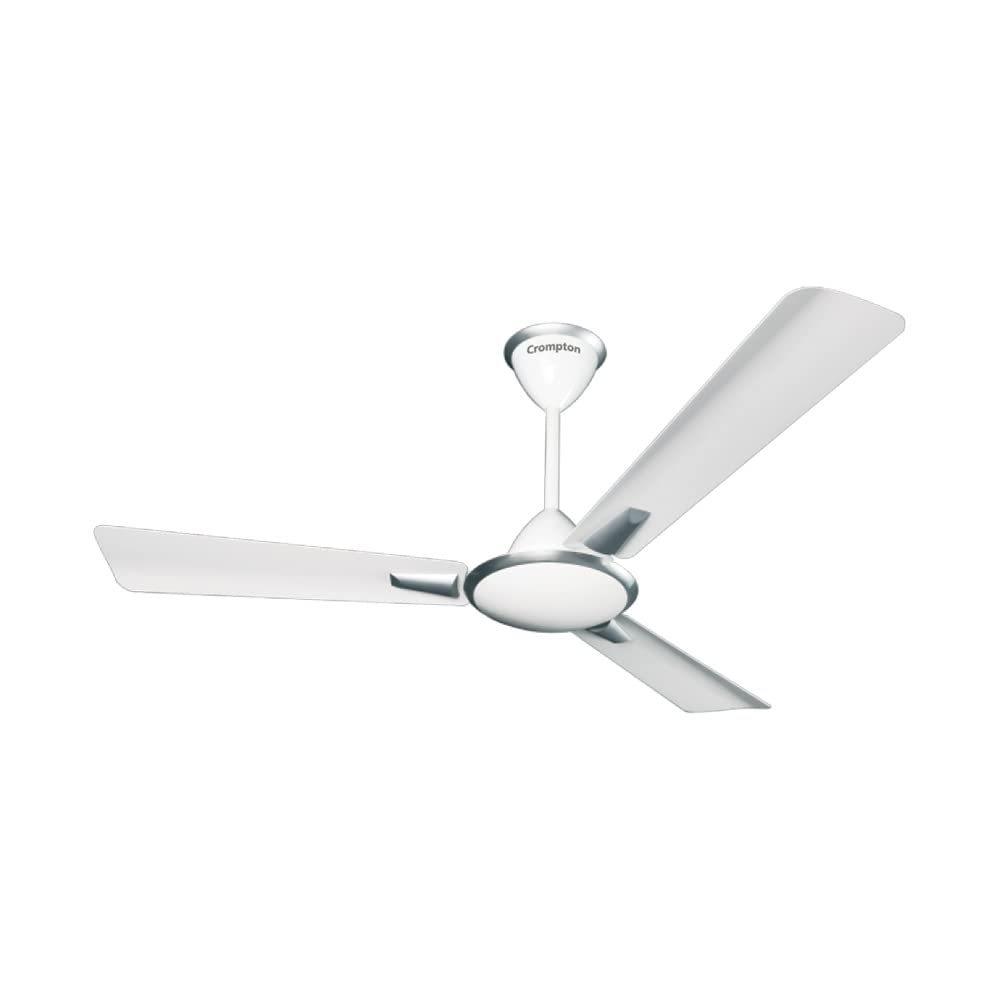 Crompton HIGHSPEED AURA 1200 mm Ceiling Fan for Home | Designer | 1 Star Rated | Energy Efficient | 370RPM | Superior Air Delivery | 2 Years Warranty | (New.